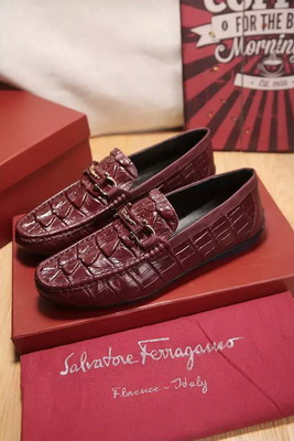 Salvatore Ferragamo Business Casual Men Shoes--003